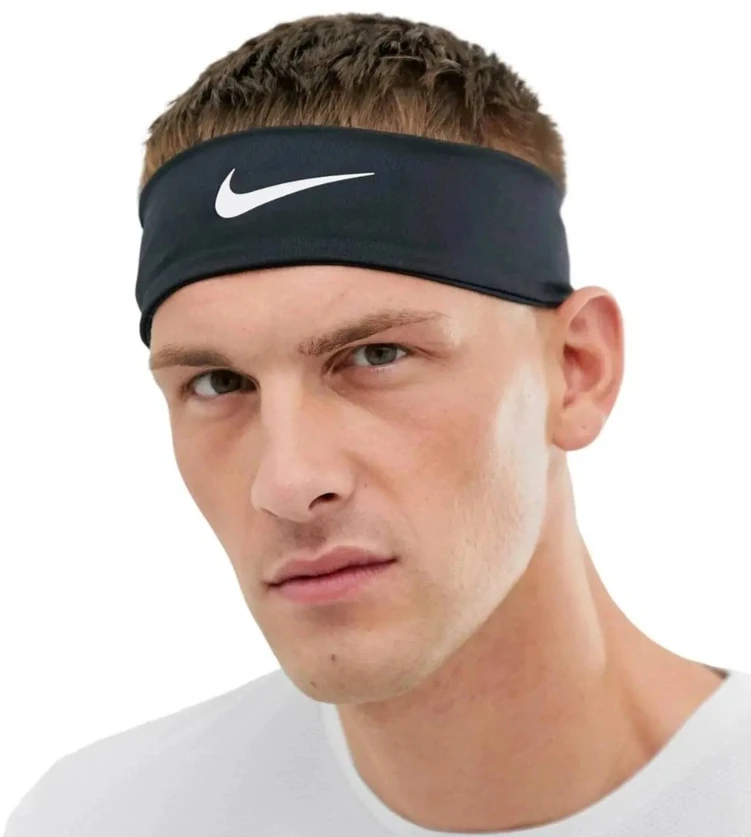 Puma Nike Galvos Juosta Dri-Fit Fury Classic Headband Juodas N1011706 027