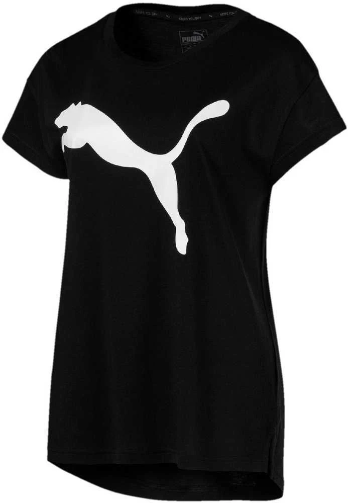 Puma Palaidinė Active Logo Tee Cotton Juodas 852006 51
