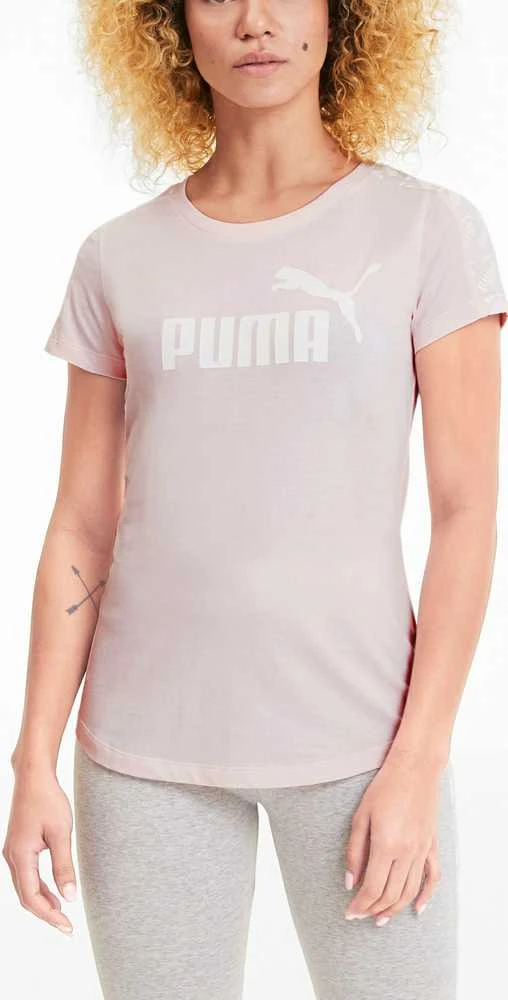 Puma Palaidinė Amplified Tee Rožinė