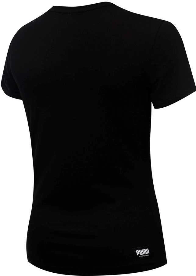 Puma Palaidinė Athletics Tee Juodas