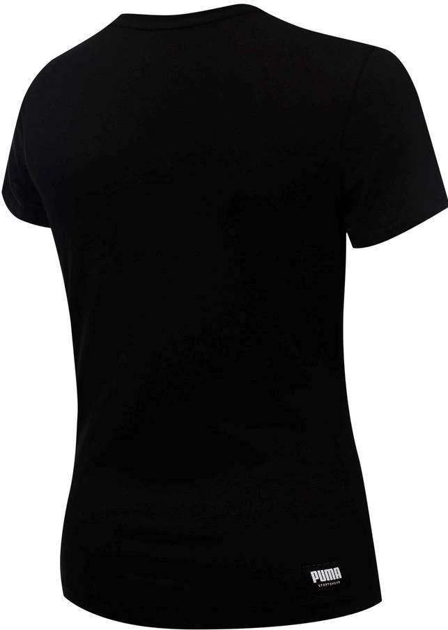 Puma Palaidinė Athletics Tee Juodas
