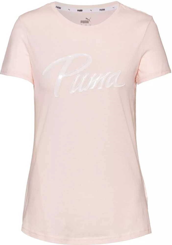 Puma Palaidinė Athletics Tee Rožinė