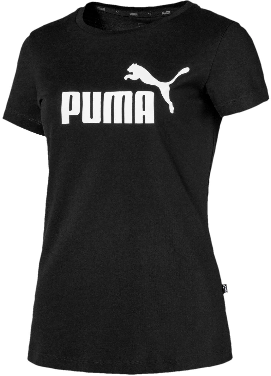 Puma Palaidinė Ess Logo Tee Cott Juodas 851787 01
