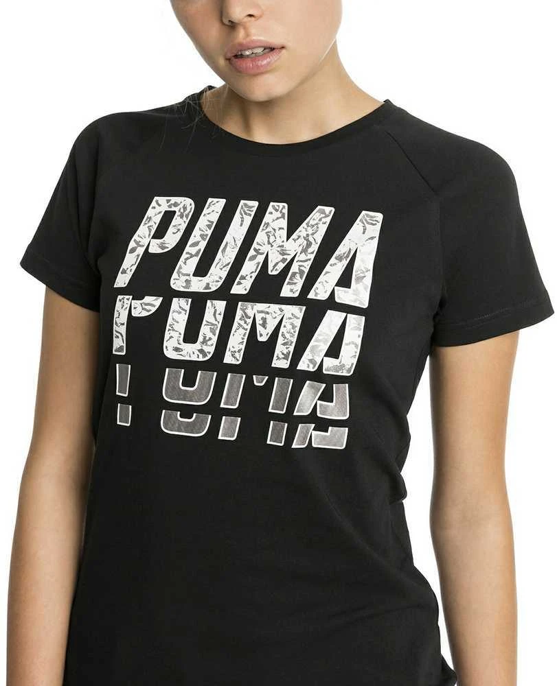 Puma Palaidinė Font Graphic Tee Juodas 854352 01