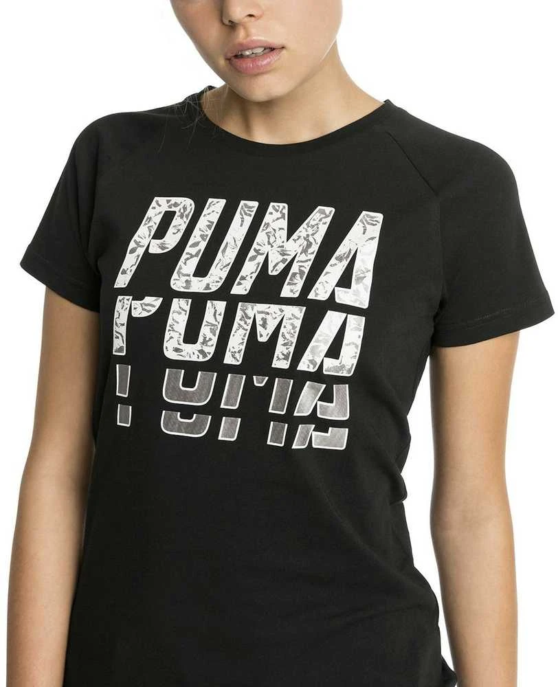 Puma Palaidinė Font Graphic Tee Juodas 854352 01