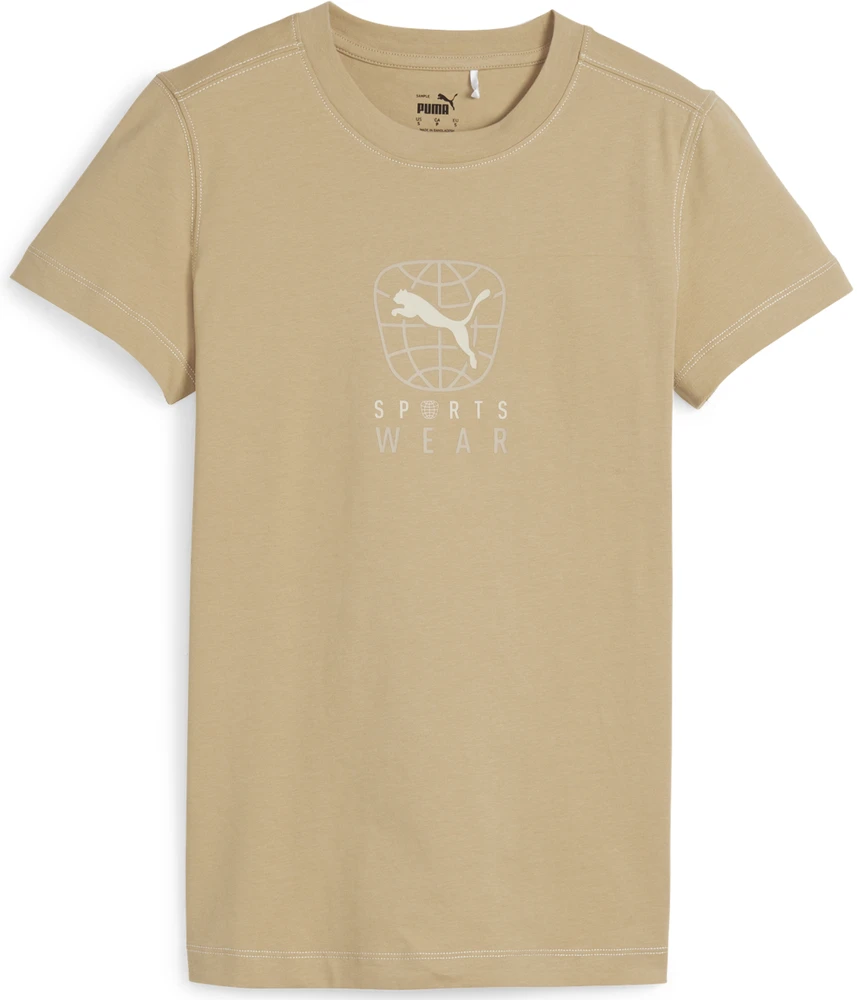 Puma Palaidinė Moterims Better Sportswear Tee Kreminis 679006 83