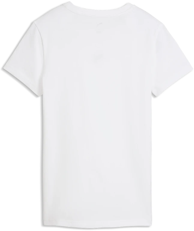 Puma Palaidinė Moterims Ess Centered Cat Logo Tee Baltas 692916 02