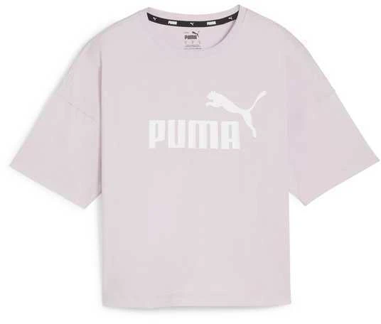 Puma Palaidinė Moterims Ess Cropped Logo Rožinė 586866 60