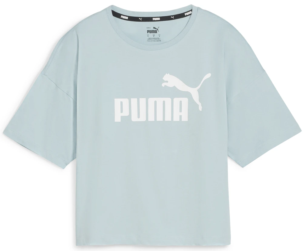 Puma Palaidinė Moterims Ess Cropped Logo Mint 586866 22