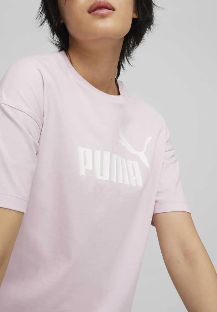 Puma Palaidinė Moterims Ess Cropped Logo Rožinė 586866 60