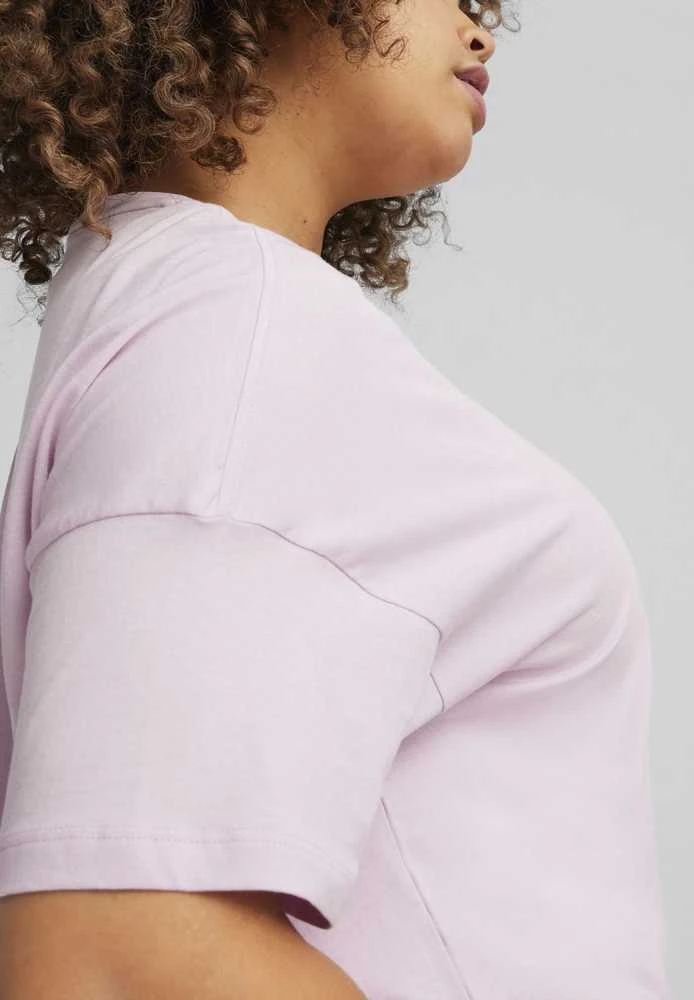 Puma Palaidinė Moterims Ess Cropped Logo Rožinė 586866 60