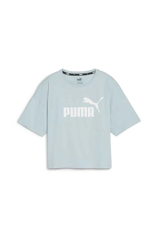 Puma Palaidinė Moterims Ess Cropped Logo Mint 586866 22
