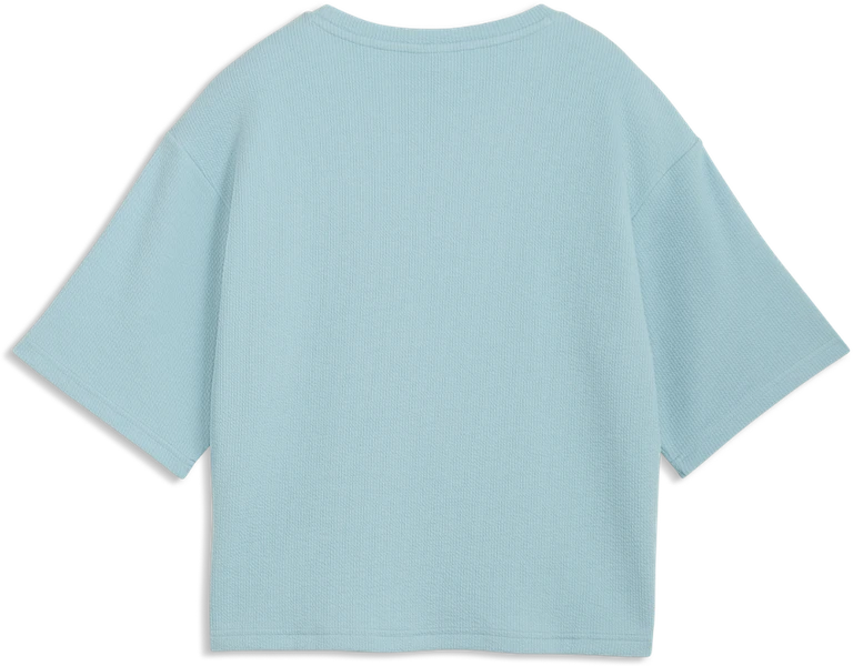 Puma Palaidinė Moterims Ess Elevated Relaxed Tee Light Mėlyna 691813 47
