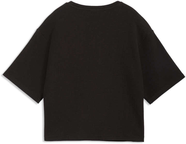 Puma Palaidinė Moterims Ess Elevated Relaxed Tee Juodas 691813 01