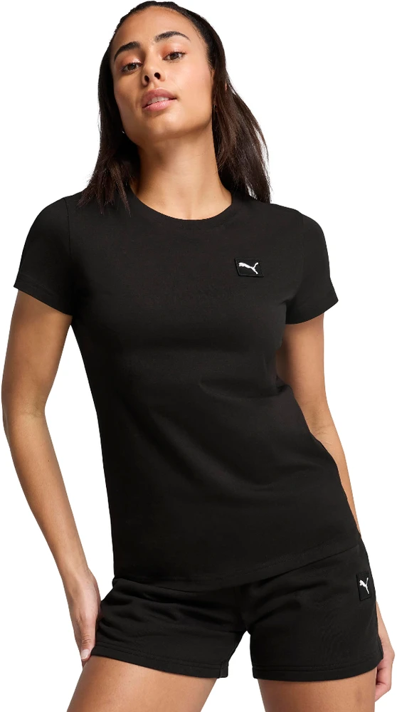 Puma Palaidinė Moterims Ess Elevated Tee Juodas 685016 01