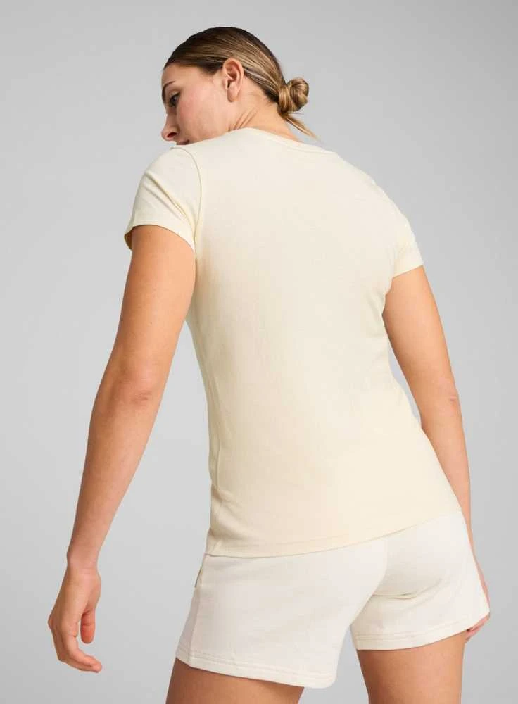Puma Palaidinė Moterims Ess Elevated Tee rusvai gelsvas 685016 99