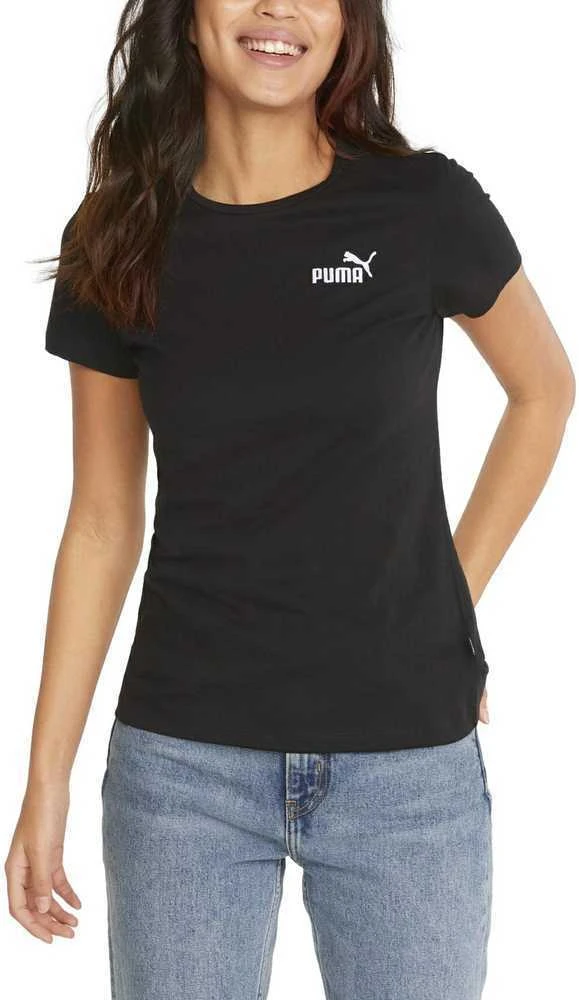 Puma Palaidinė Moterims Ess+ Embroidery Juodas 848331 01