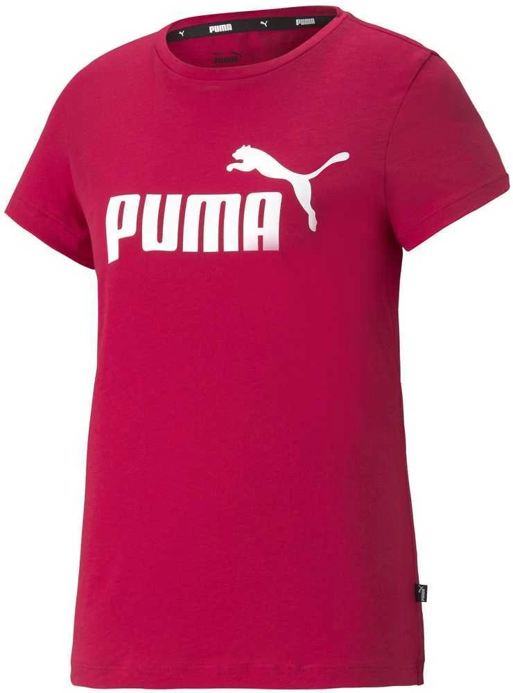 Puma Palaidinė Moterims Ess Logo Tee Bordo 586775 33