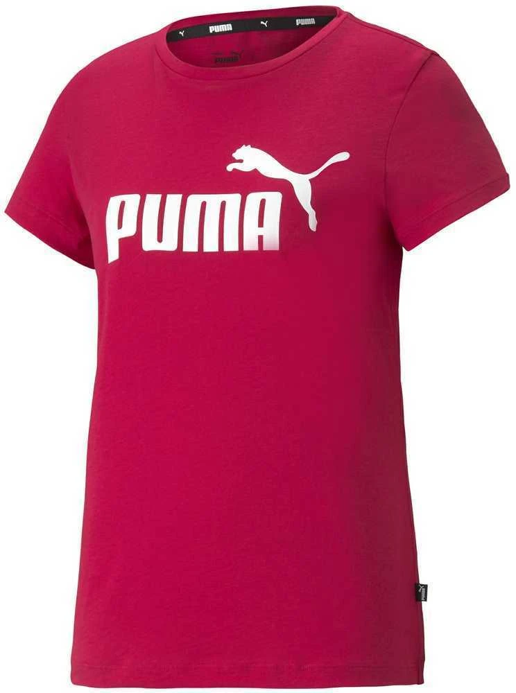 Puma Palaidinė Moterims Ess Logo Tee Bordo 586775 33