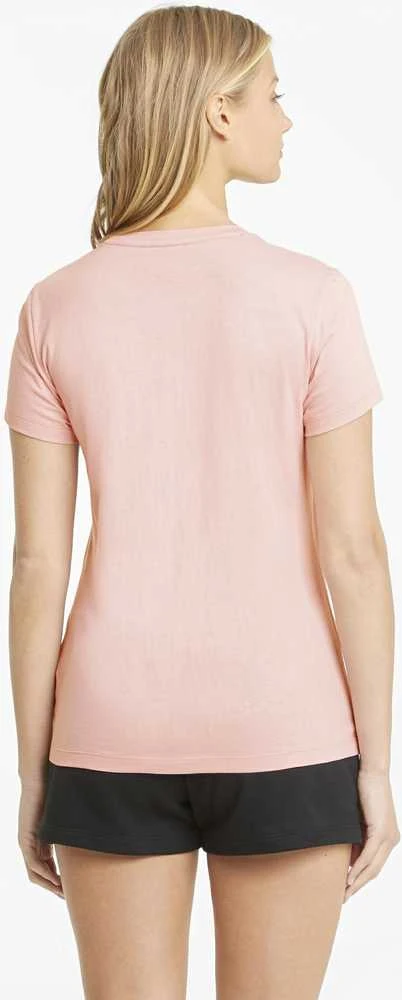 Puma Palaidinė Moterims Ess Logo Tee Brid Rožinė