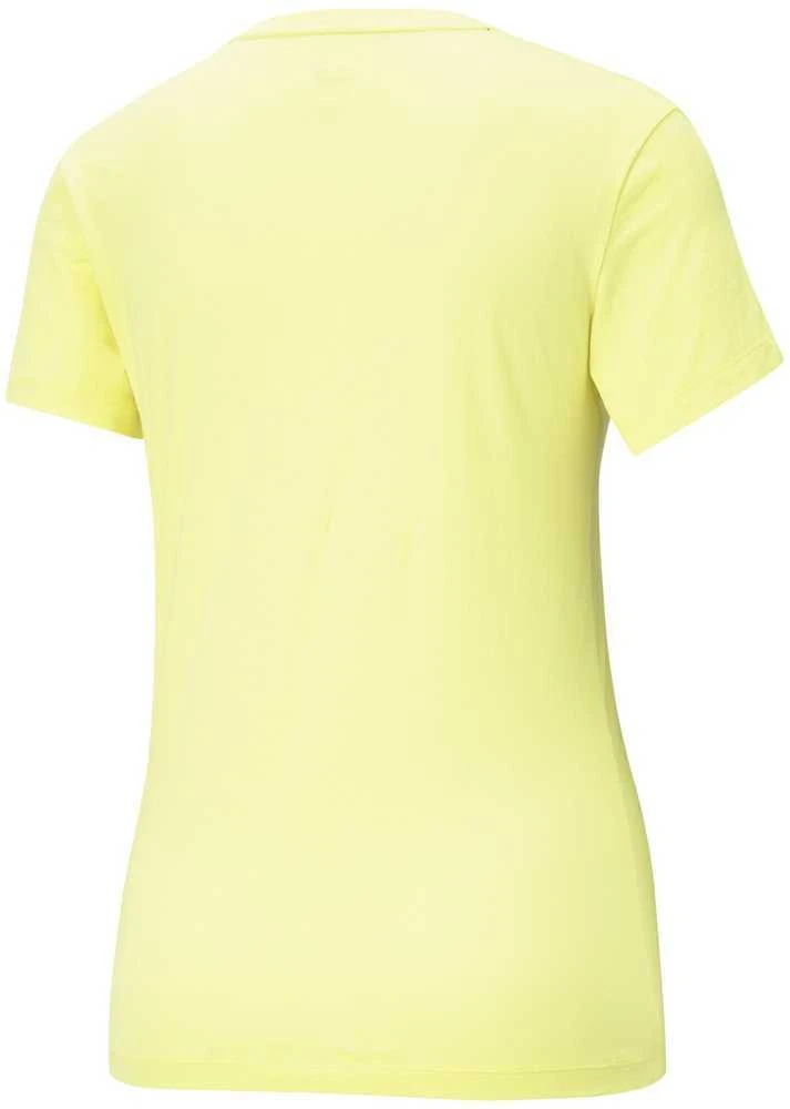 Puma Palaidinė Moterims Ess Logo Tee Geltona 586775 38