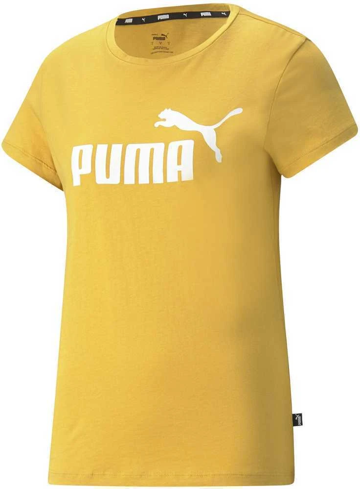 Puma Palaidinė Moterims Ess Logo Tee Geltona 586775 37