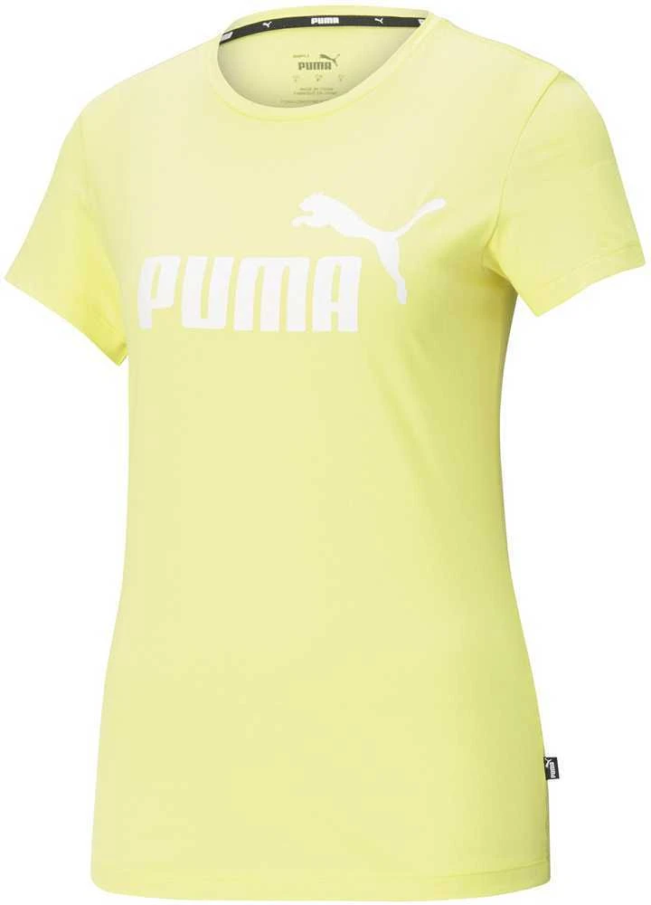 Puma Palaidinė Moterims Ess Logo Tee Geltona 586775 38