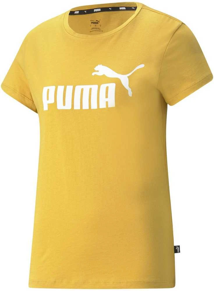Puma Palaidinė Moterims Ess Logo Tee Geltona 586775 37