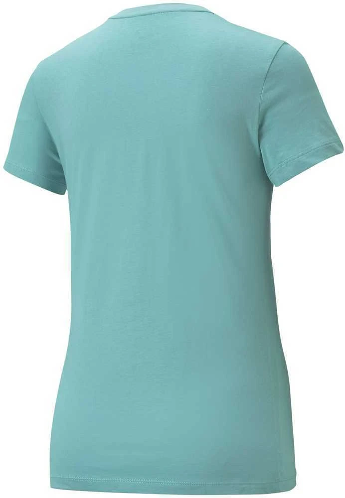 Puma Palaidinė Moterims Ess logo Tee Žalias 586775 61