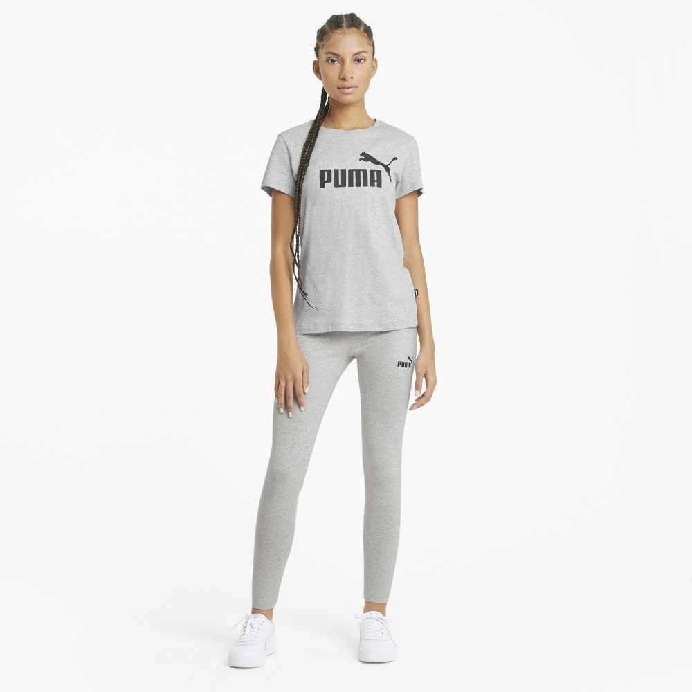 Puma Palaidinė Moterims Ess Logo Tee Ligh Pilkas 586774 04