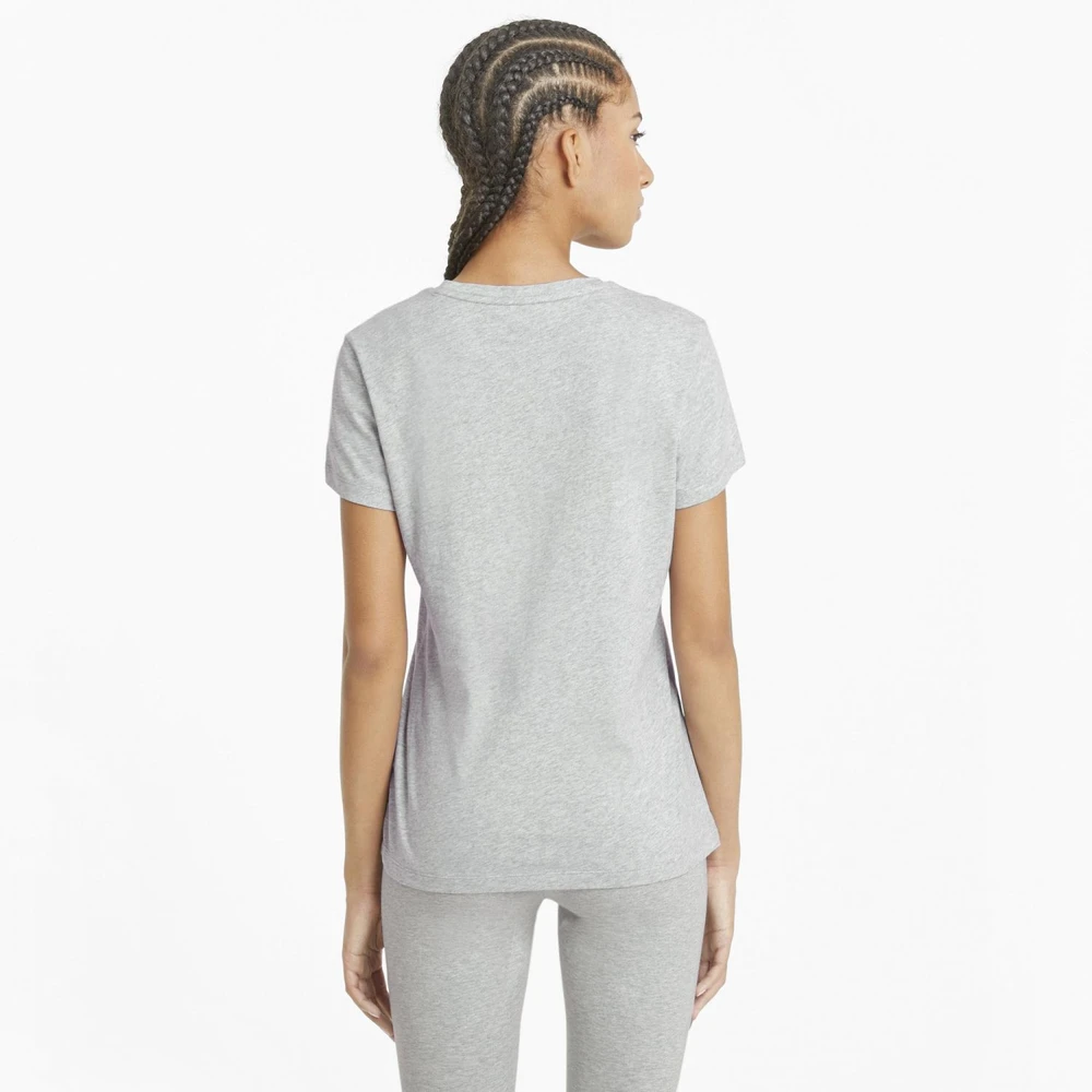 Puma Palaidinė Moterims Ess Logo Tee Ligh Pilkas 586774 04