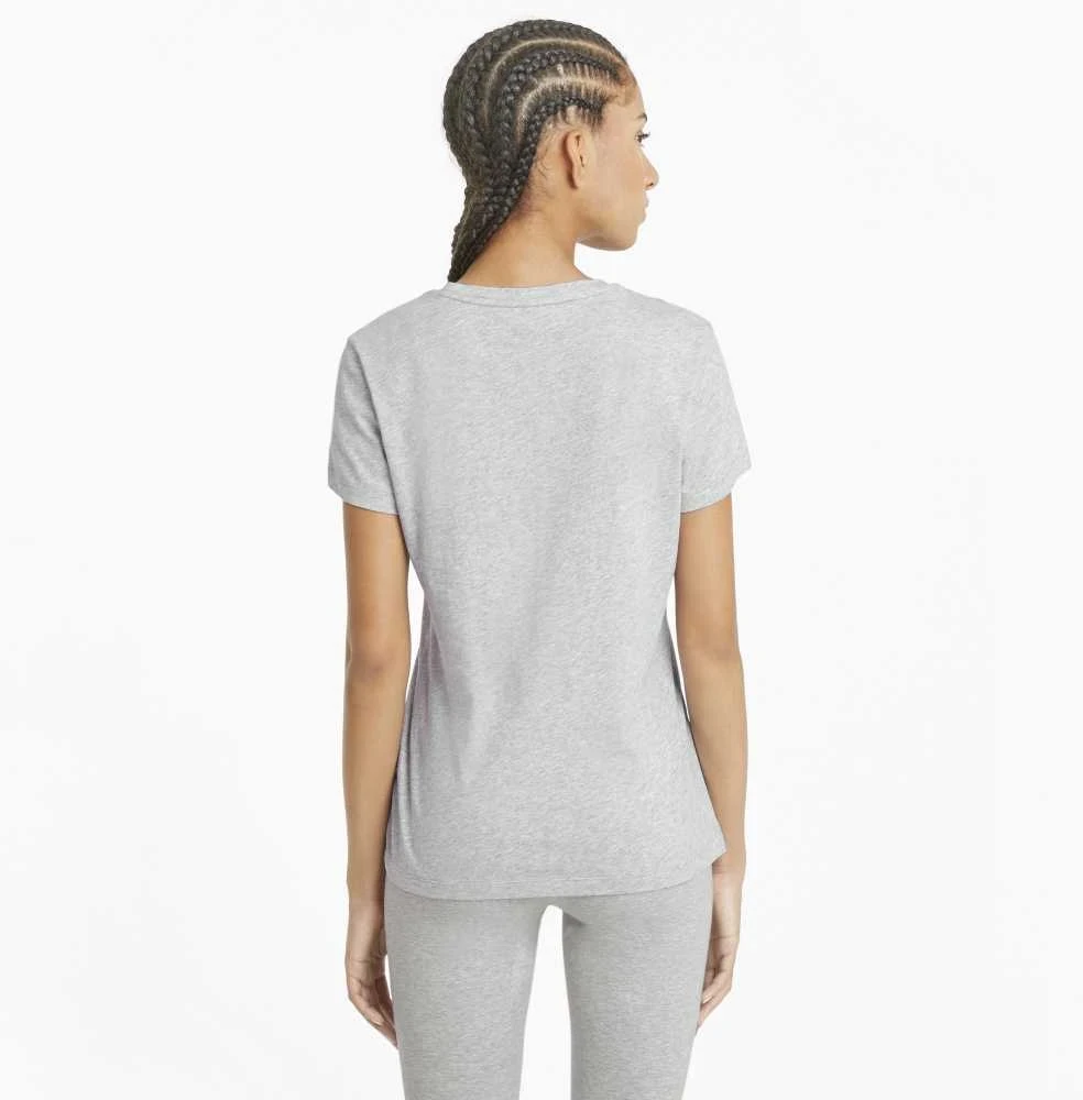 Puma Palaidinė Moterims Ess Logo Tee Ligh Pilkas 586774 04