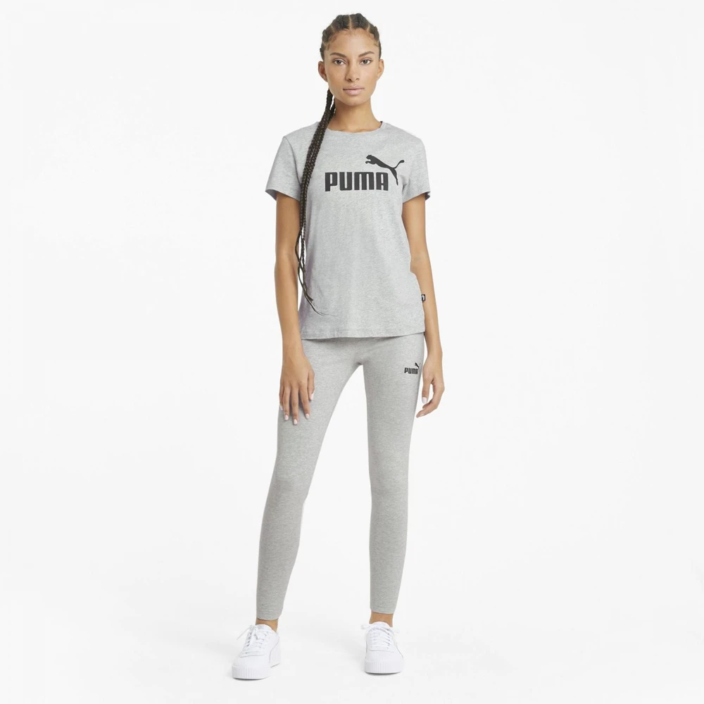 Puma Palaidinė Moterims Ess Logo Tee Ligh Pilkas 586774 04
