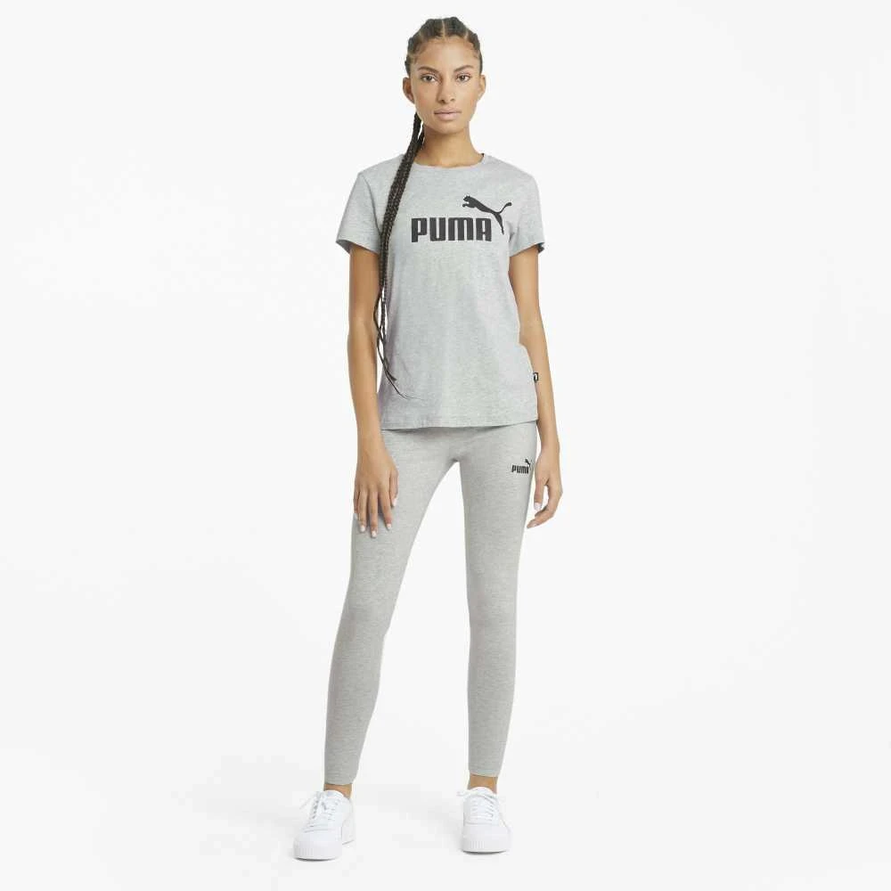 Puma Palaidinė Moterims Ess Logo Tee Ligh Pilkas 586774 04