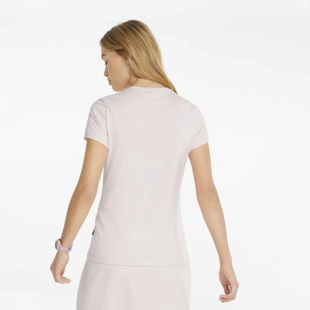 Puma Palaidinė Moterims Ess logo Tee Rožinė 586775 82