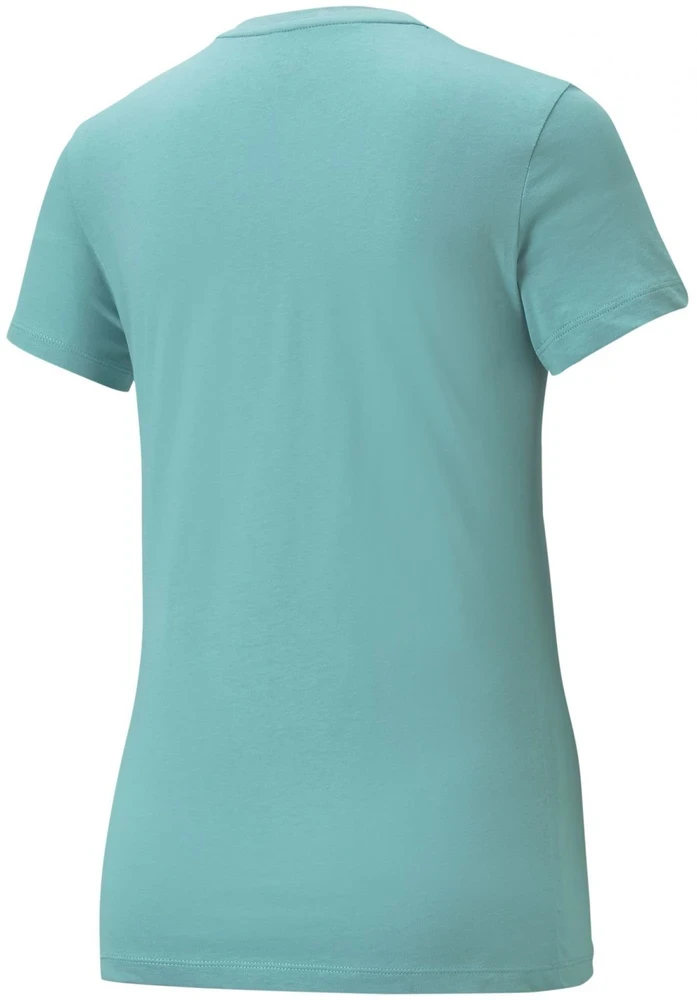Puma Palaidinė Moterims Ess logo Tee Žalias 586775 61