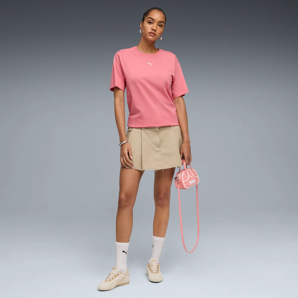 Puma Palaidinė Moterims Ess Relaxed Tee Rožinė 684971 25