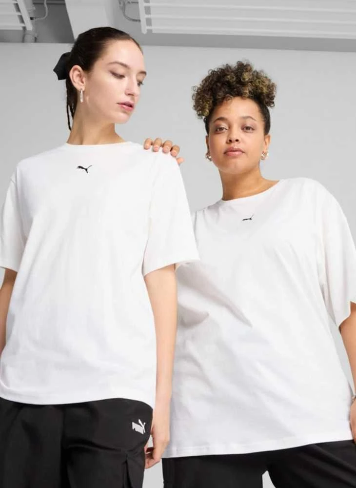 Puma Palaidinė Moterims Ess Relaxed Tee Baltas 684971 02
