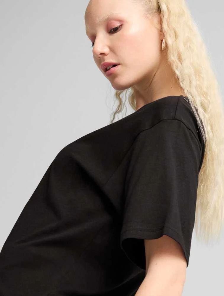 Puma Palaidinė Moterims Ess Relaxed Tee Juodas 684971 01