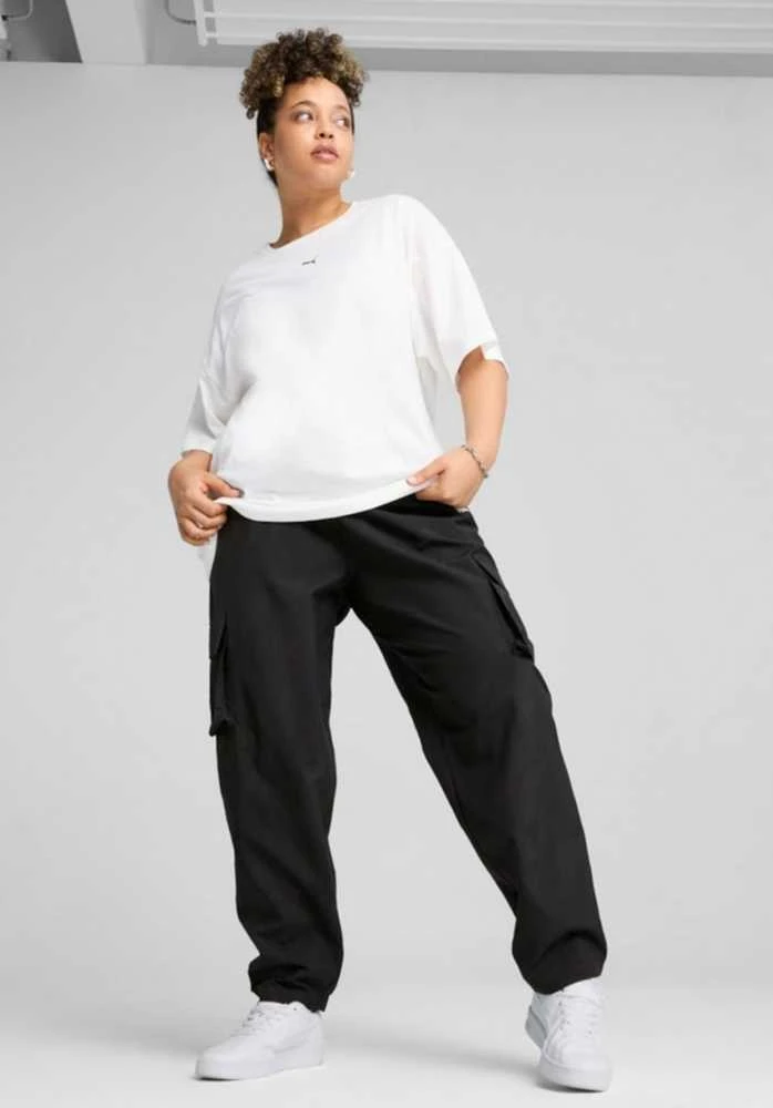 Puma Palaidinė Moterims Ess Relaxed Tee Baltas 684971 02