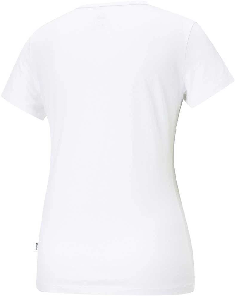 Puma Palaidinė Moterims Ess Small Logo Tee Baltas 586776 52