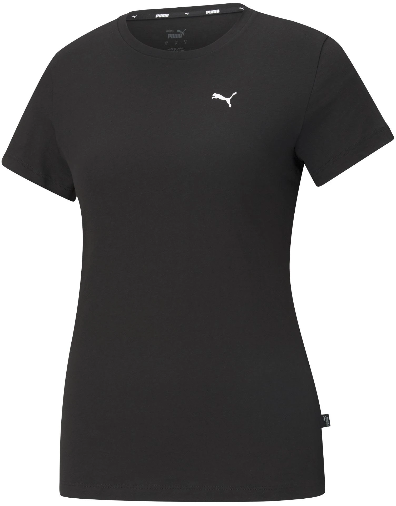 Puma Palaidinė Moterims Ess Small Logo Tee Juodas 586776 51