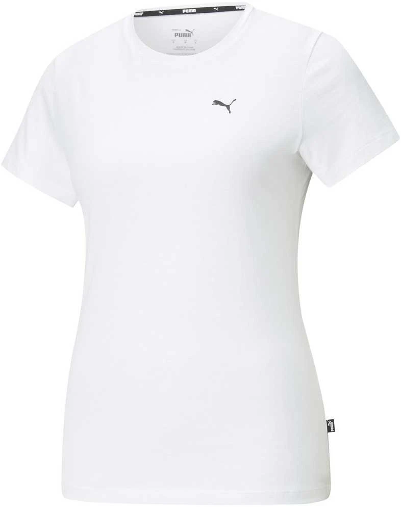 Puma Palaidinė Moterims Ess Small Logo Tee Baltas 586776 52
