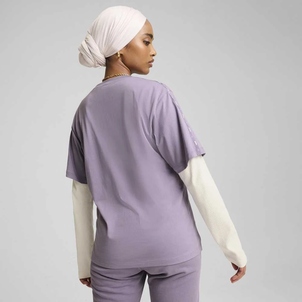 Puma Palaidinė Moterims Ess Tape Tee Violetinė 675994 30