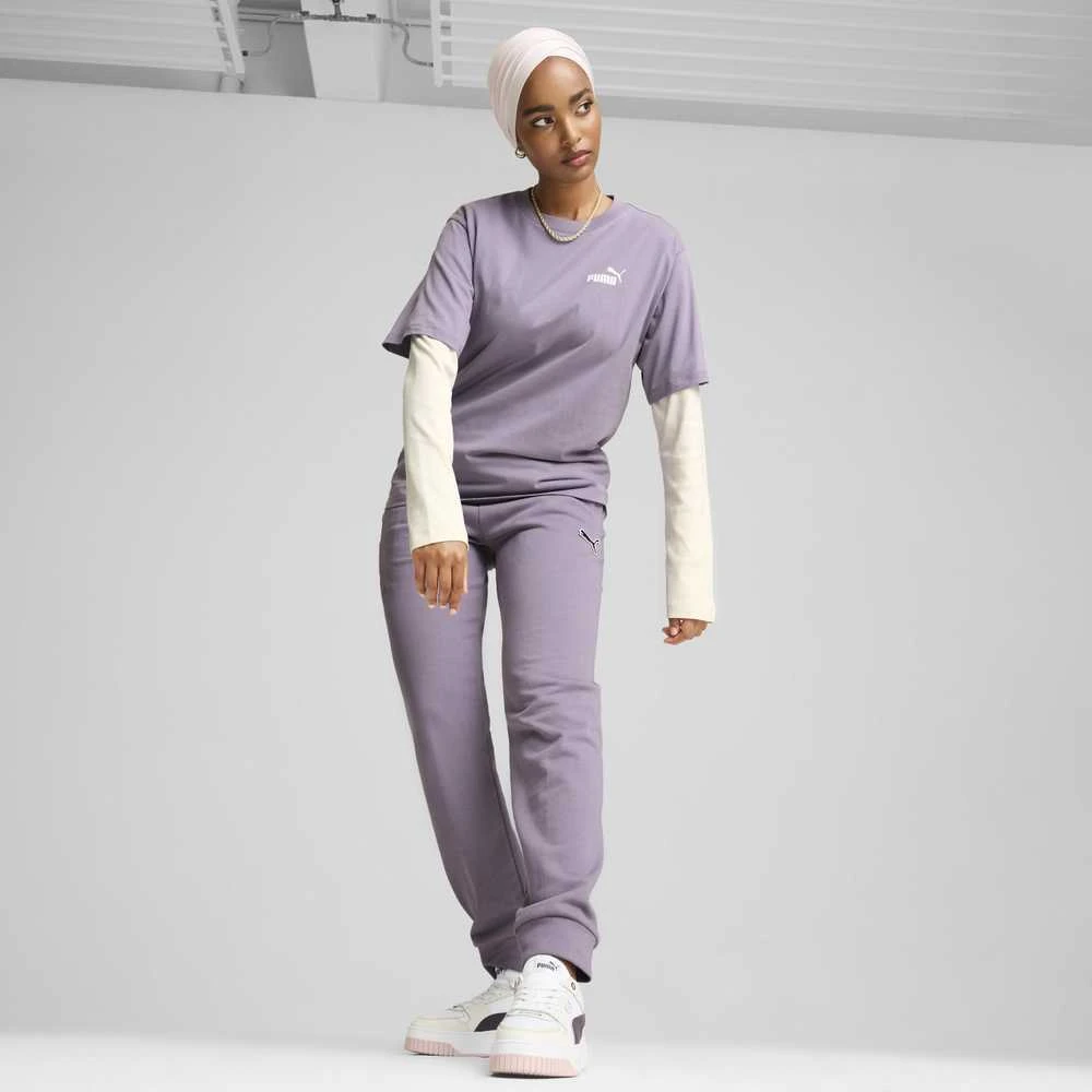 Puma Palaidinė Moterims Ess Tape Tee Violetinė 675994 30