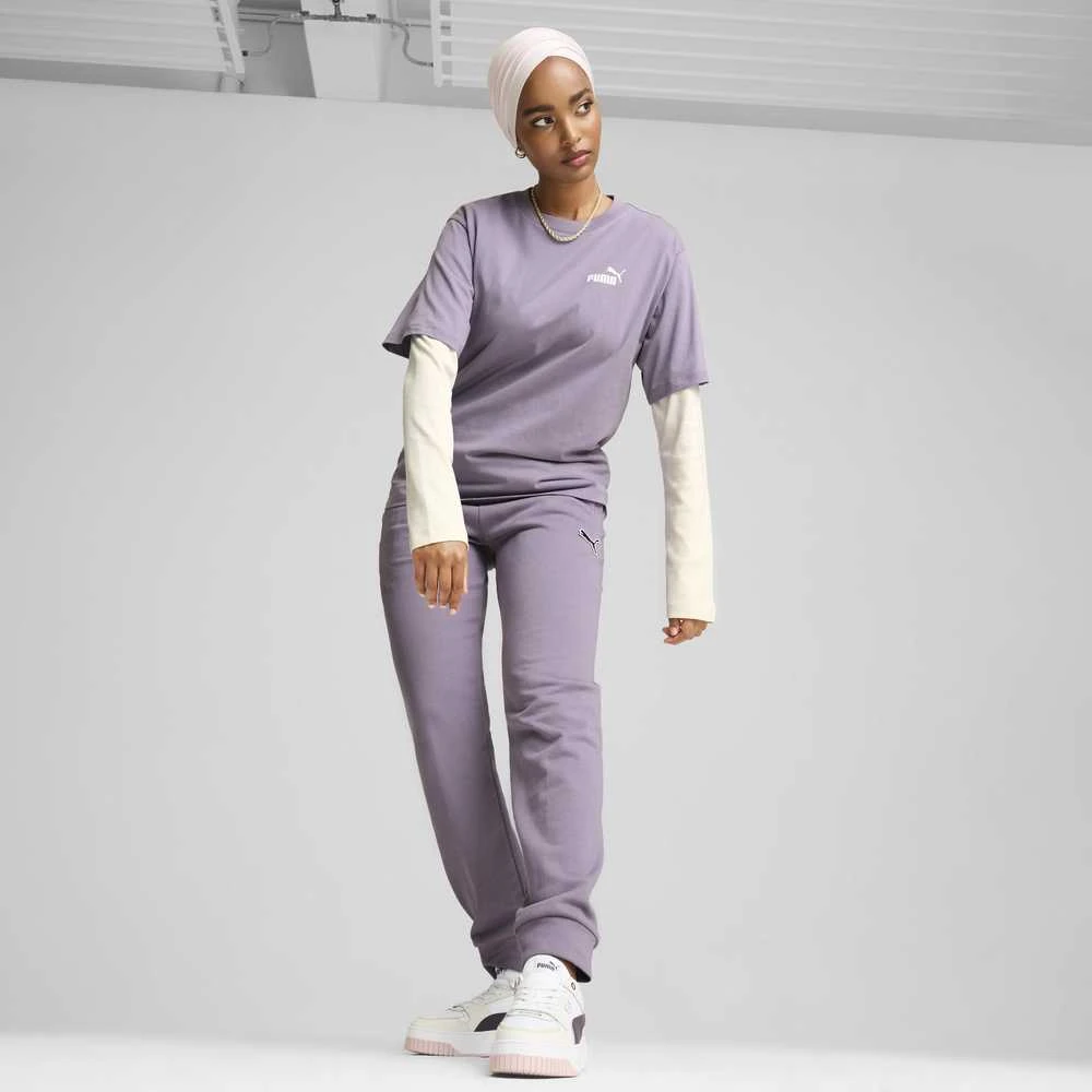 Puma Palaidinė Moterims Ess Tape Tee Violetinė 675994 30