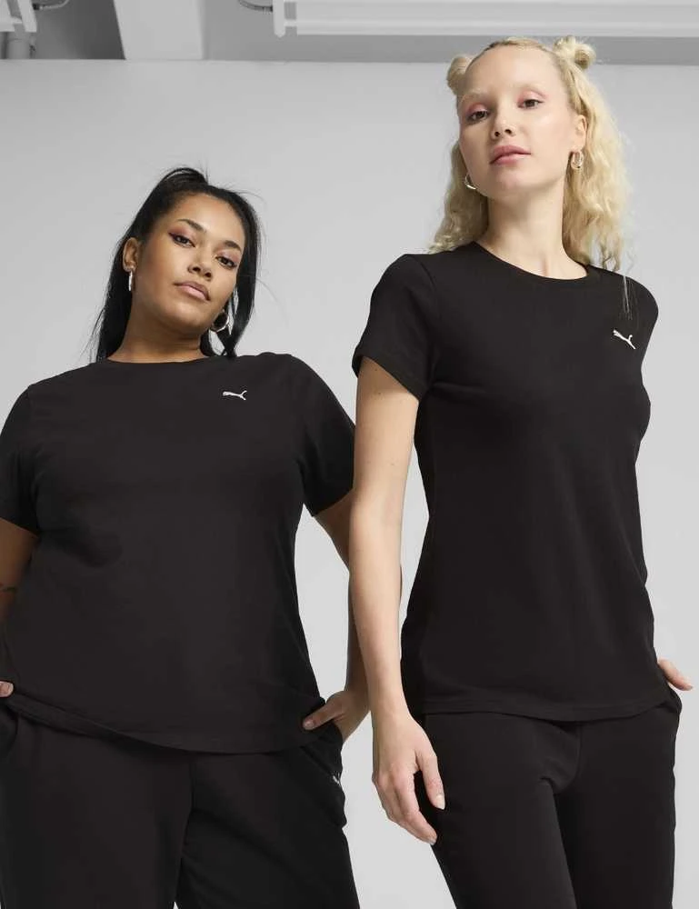 Puma Palaidinė Moterims Ess Tee Juodas 682374 01
