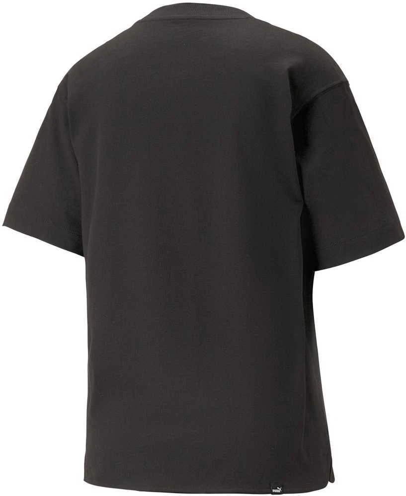 Puma Palaidinė Moterims Her Tee Juodas 673107 01