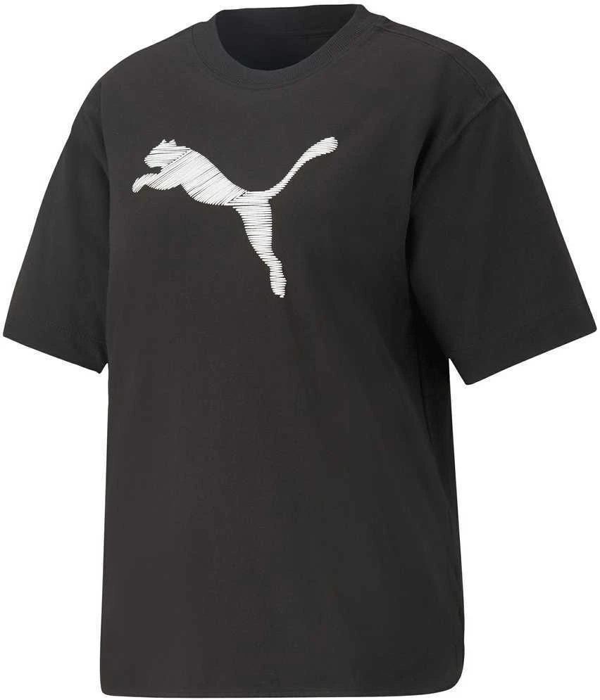 Puma Palaidinė Moterims Her Tee Juodas 673107 01