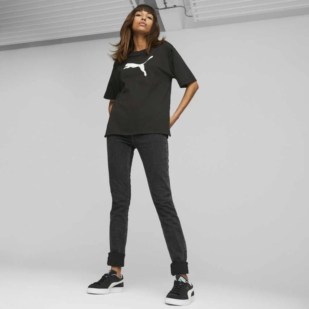 Puma Palaidinė Moterims Her Tee Juodas 673107 01
